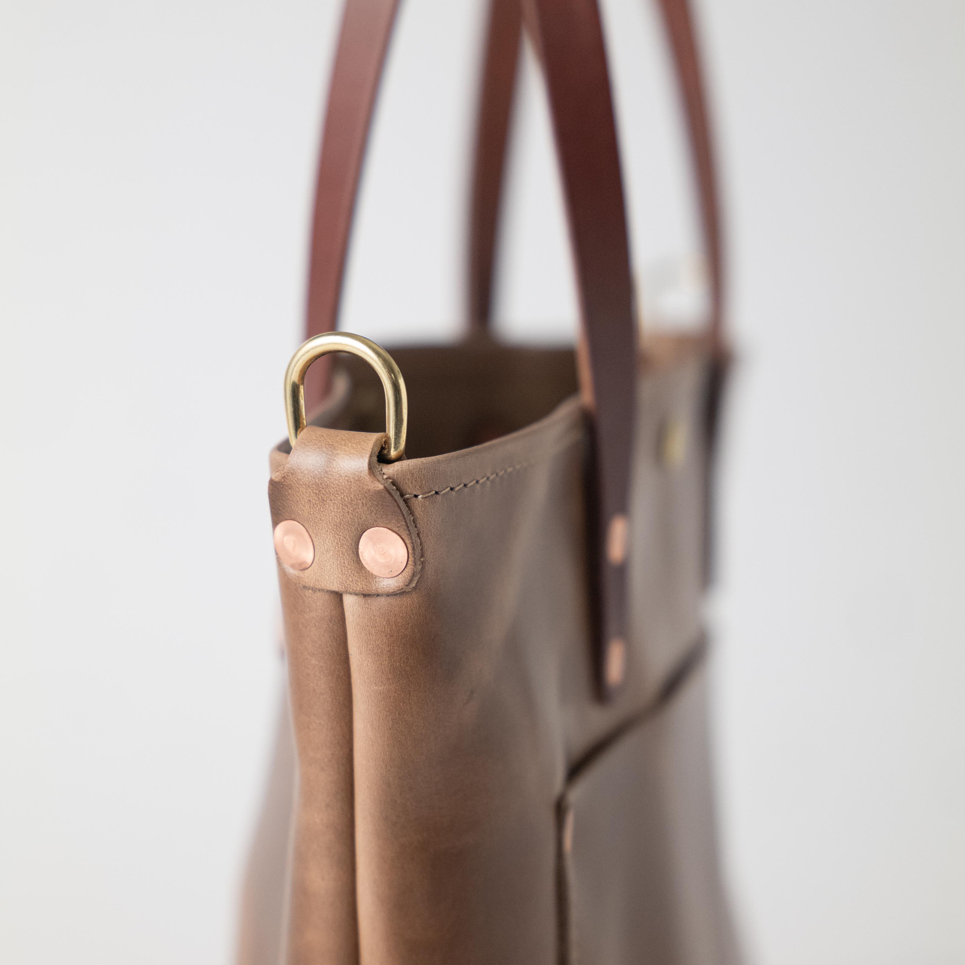 Natural Chromexcel Travel Tote