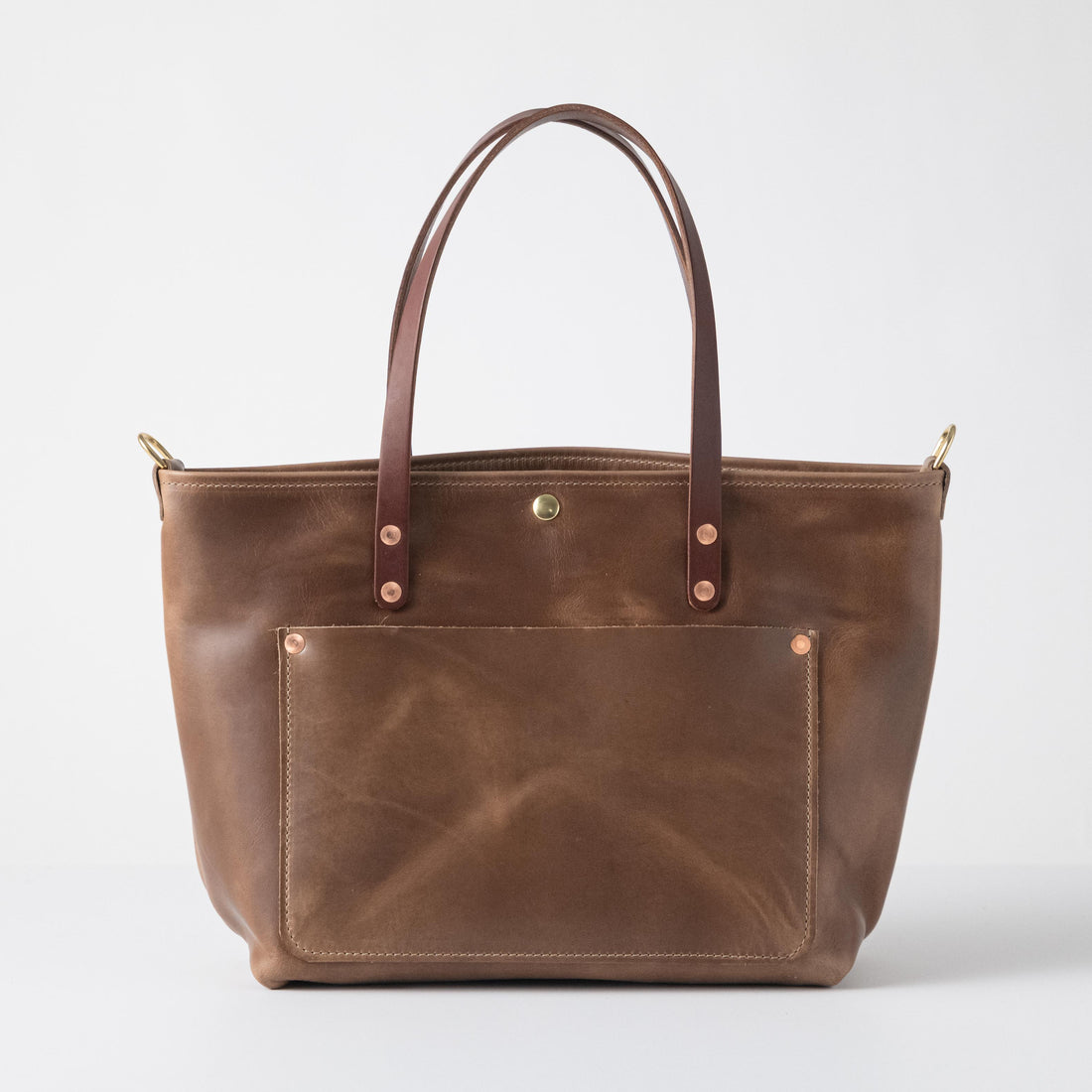 Natural Chromexcel East West Travel Tote
