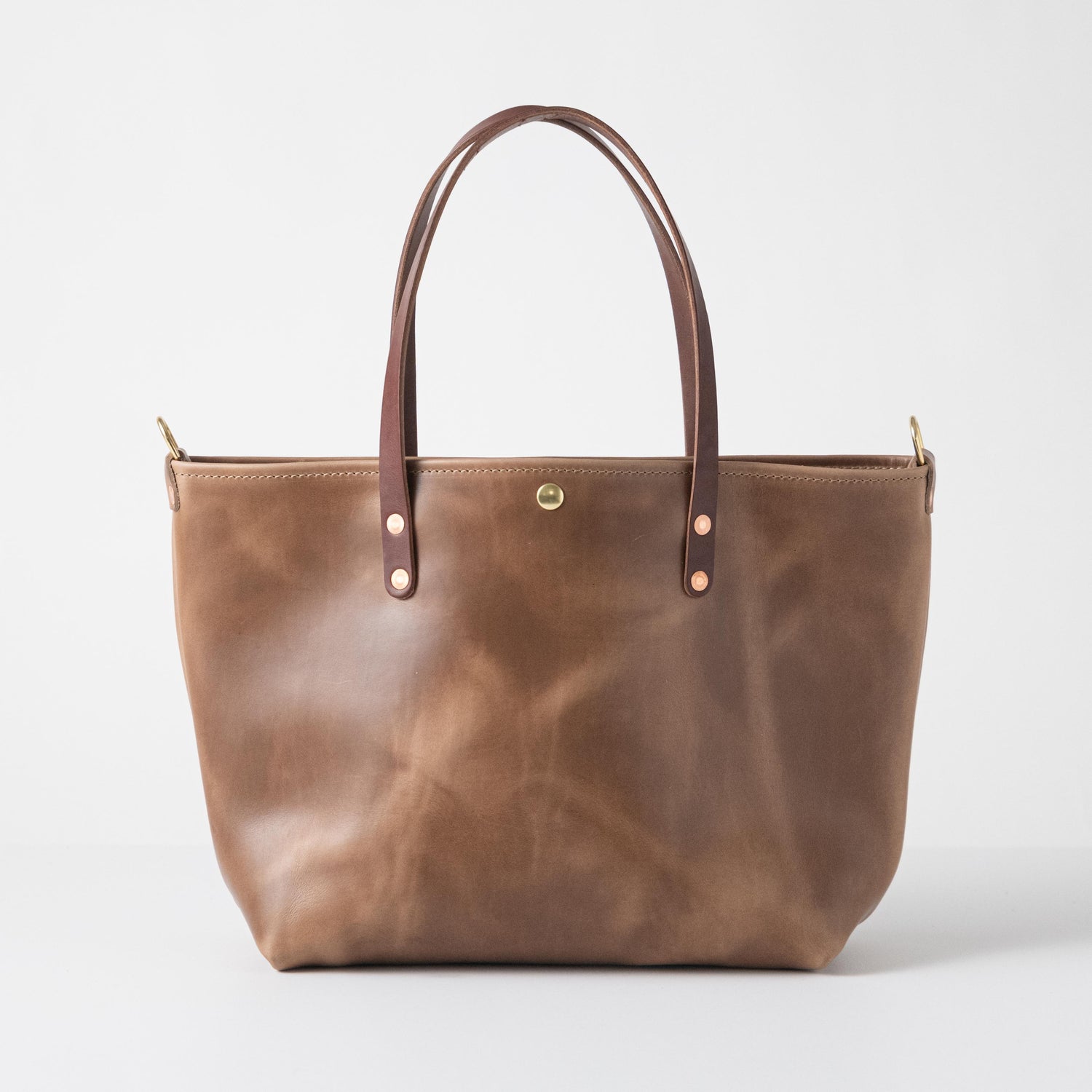 Natural Chromexcel East West Travel Tote