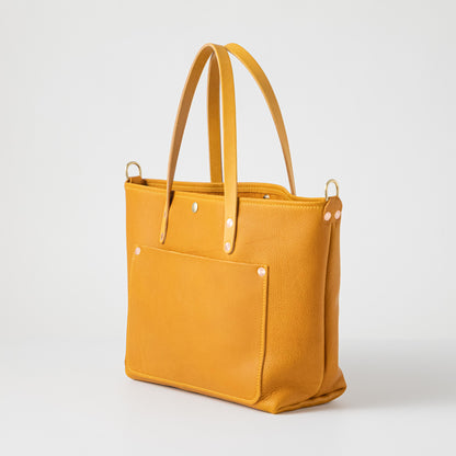 Scratch-and-Dent Marigold Cypress East West Travel Tote