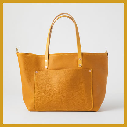 Scratch-and-Dent Marigold Cypress Market Tote