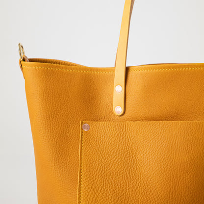 Scratch-and-Dent Marigold Cypress Market Tote