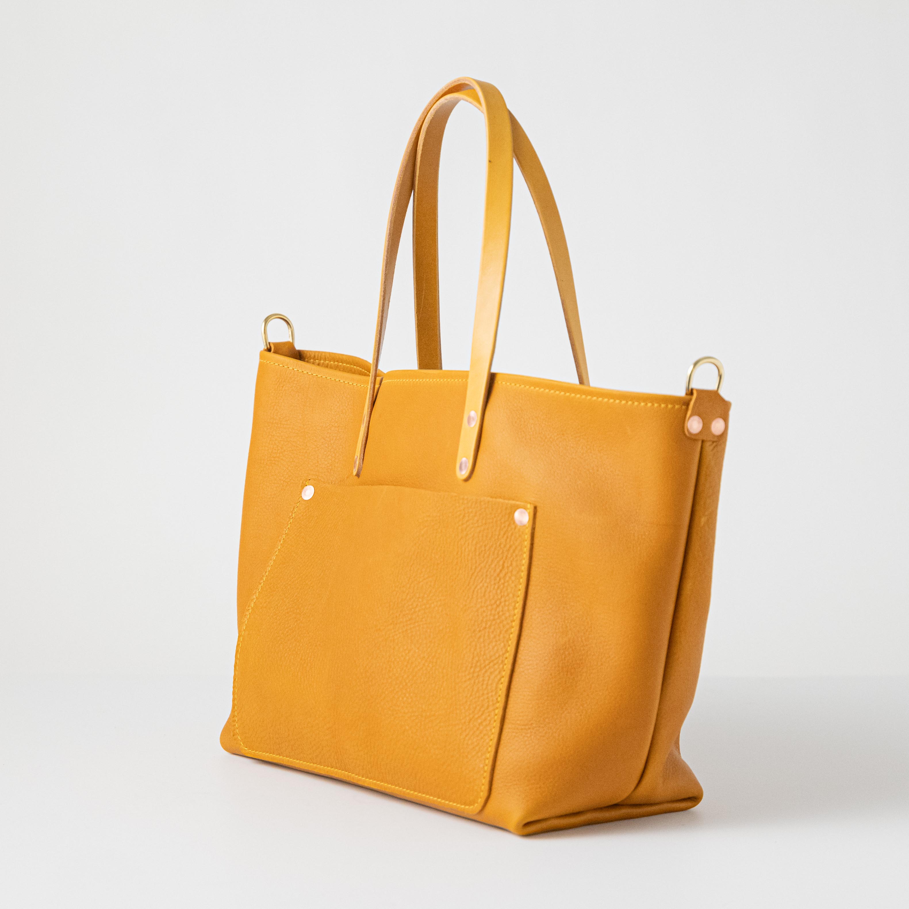 Scratch-and-Dent Marigold Cypress Market Tote