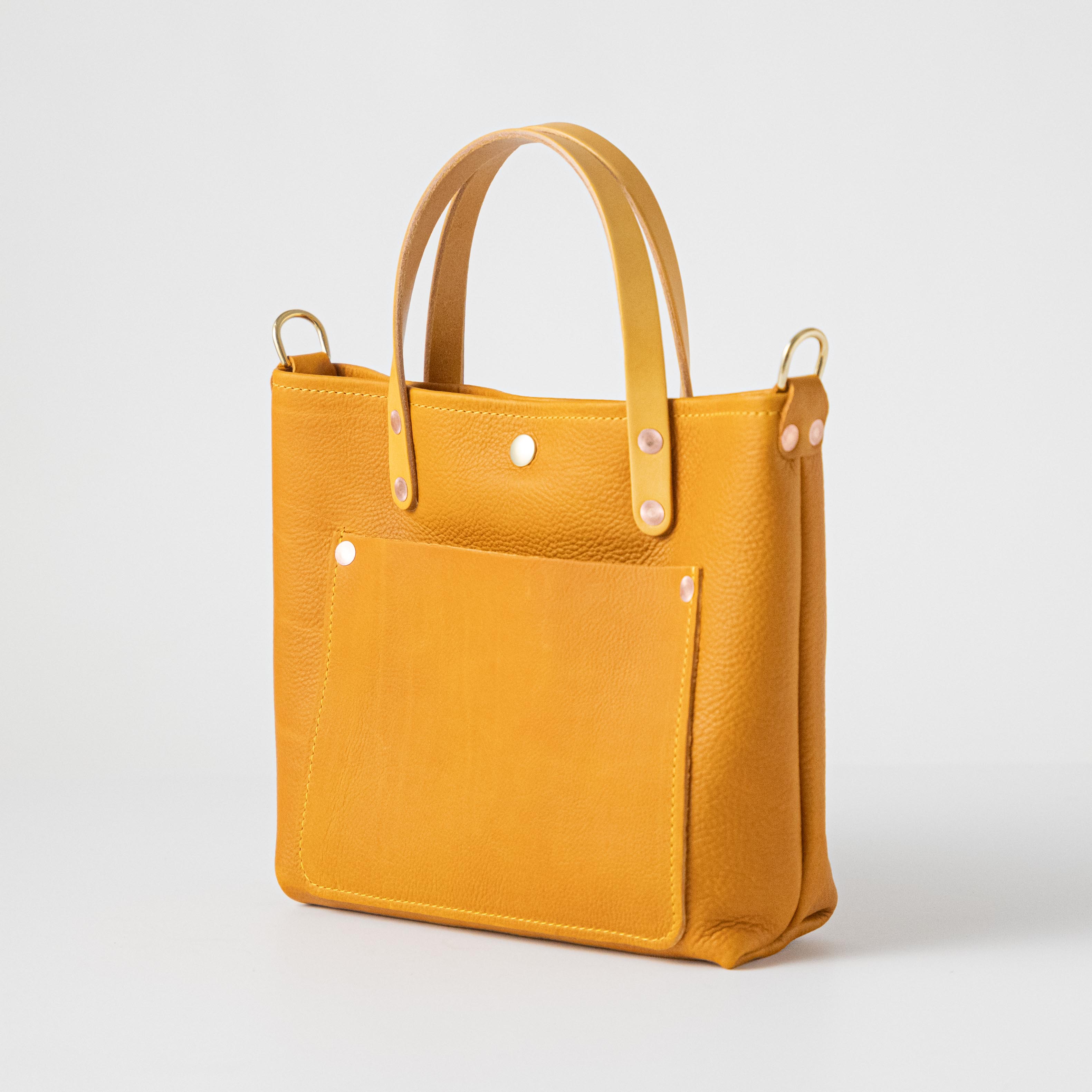 Scratch-and-Dent Marigold Cypress Mini Travel Tote