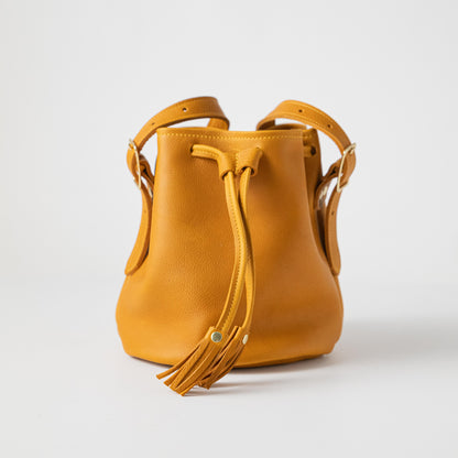 Scratch-and-Dent Marigold Cypress Bucket Bag