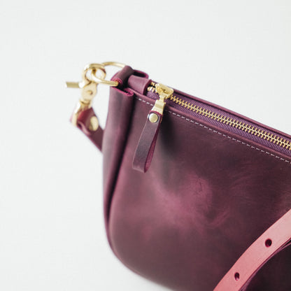 Purple Cheaha Medium Crossbody Bag