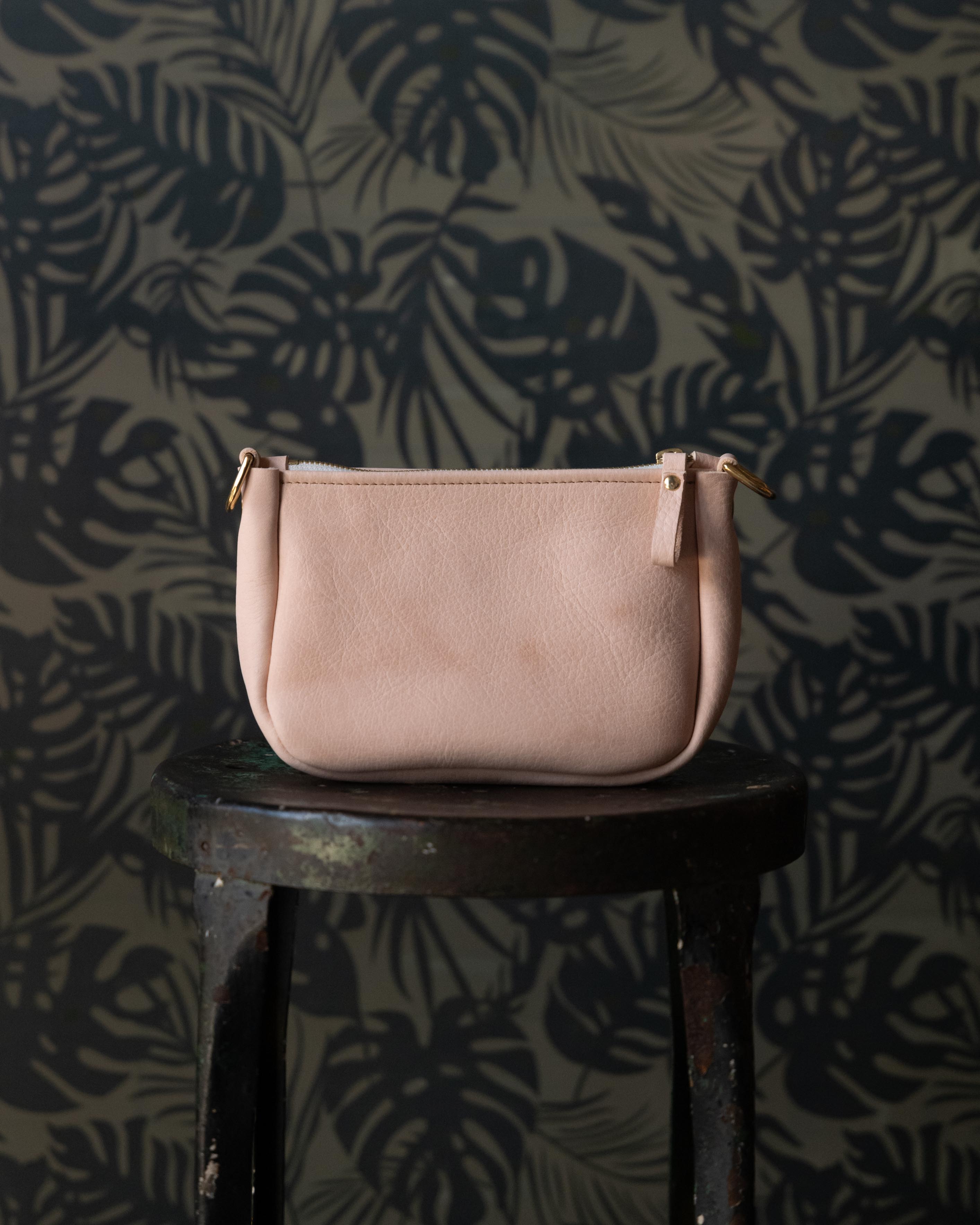 Scratch-and-dent Blush Utica Mini Crossbody Bag