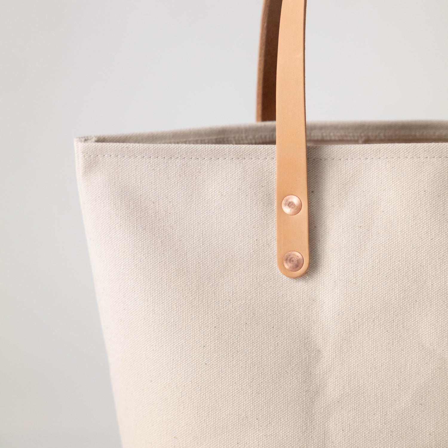 Natural Canvas Tote