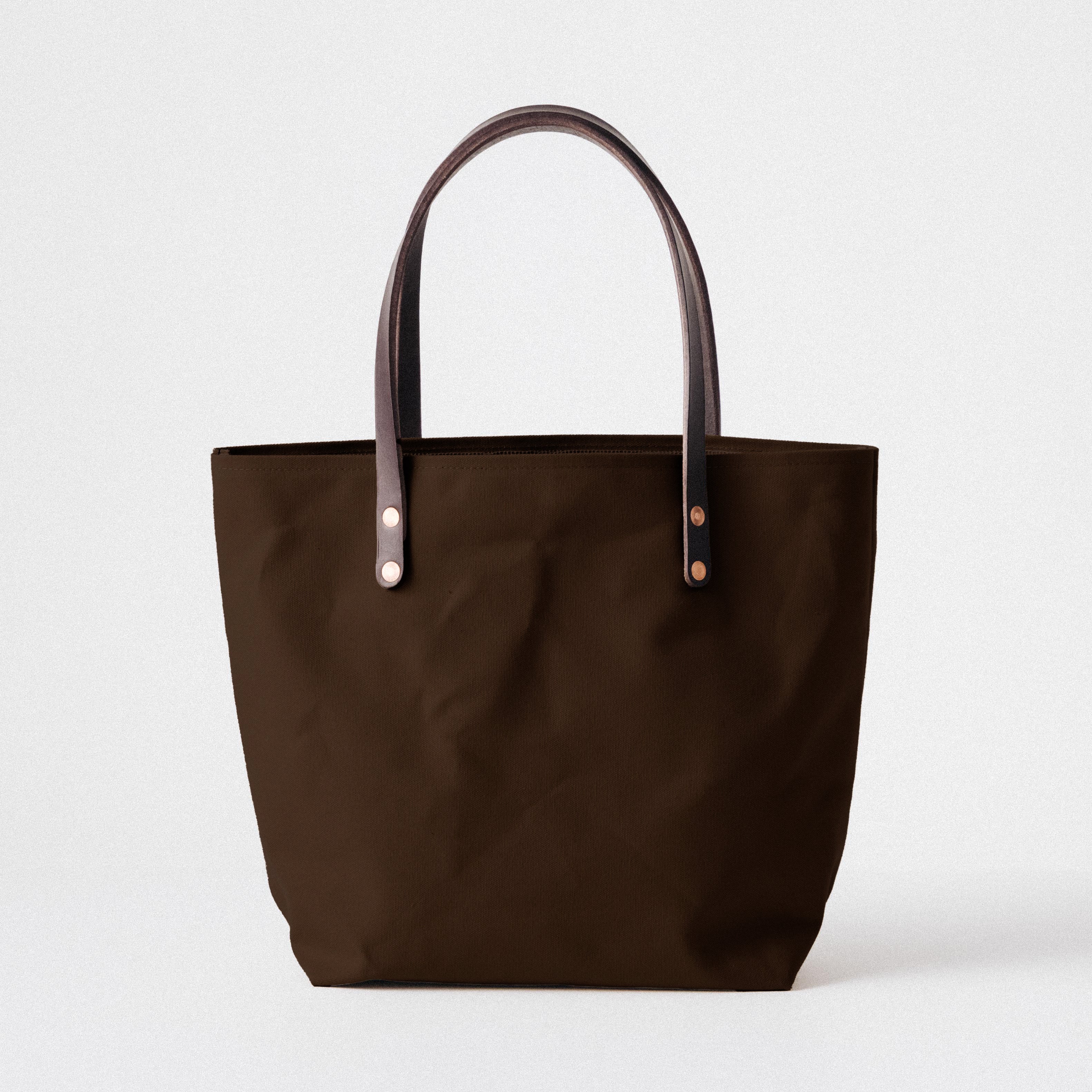 Brown Canvas Tote