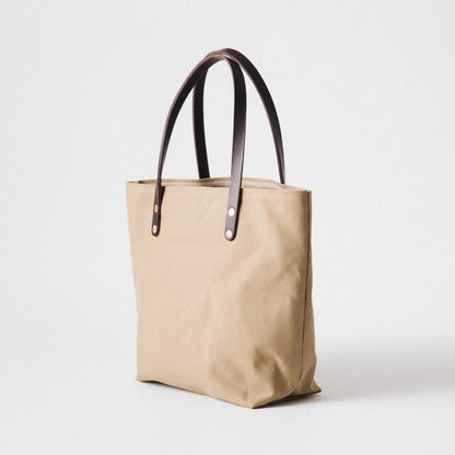 Field Tan Canvas Tote