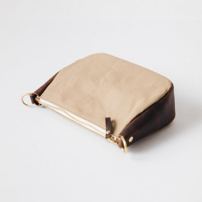 Field Tan Canvas Medium Crossbody Bag