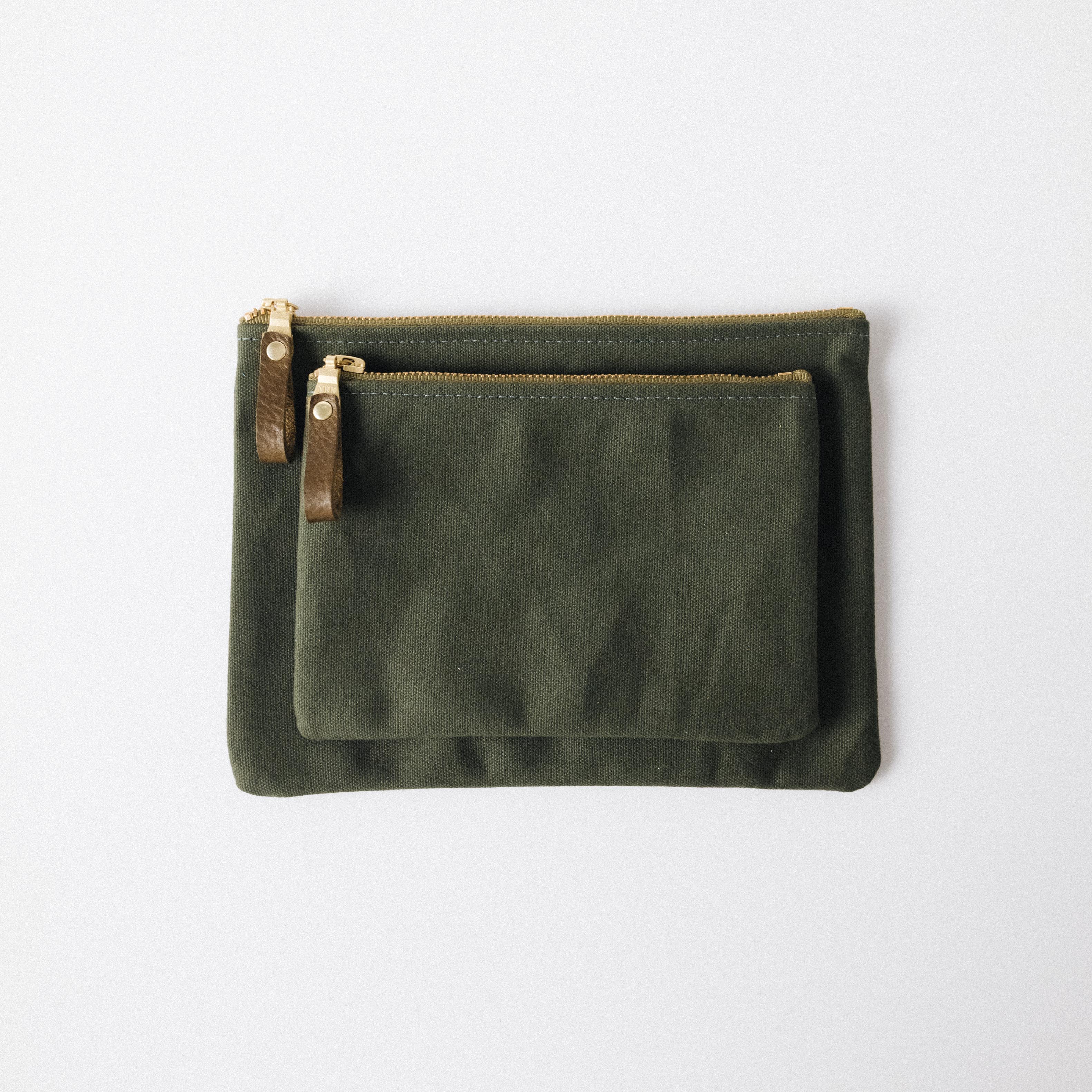 Canvas Zip Pouch