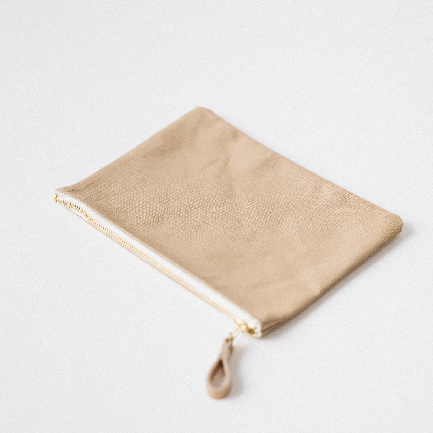 Canvas Zip Pouch