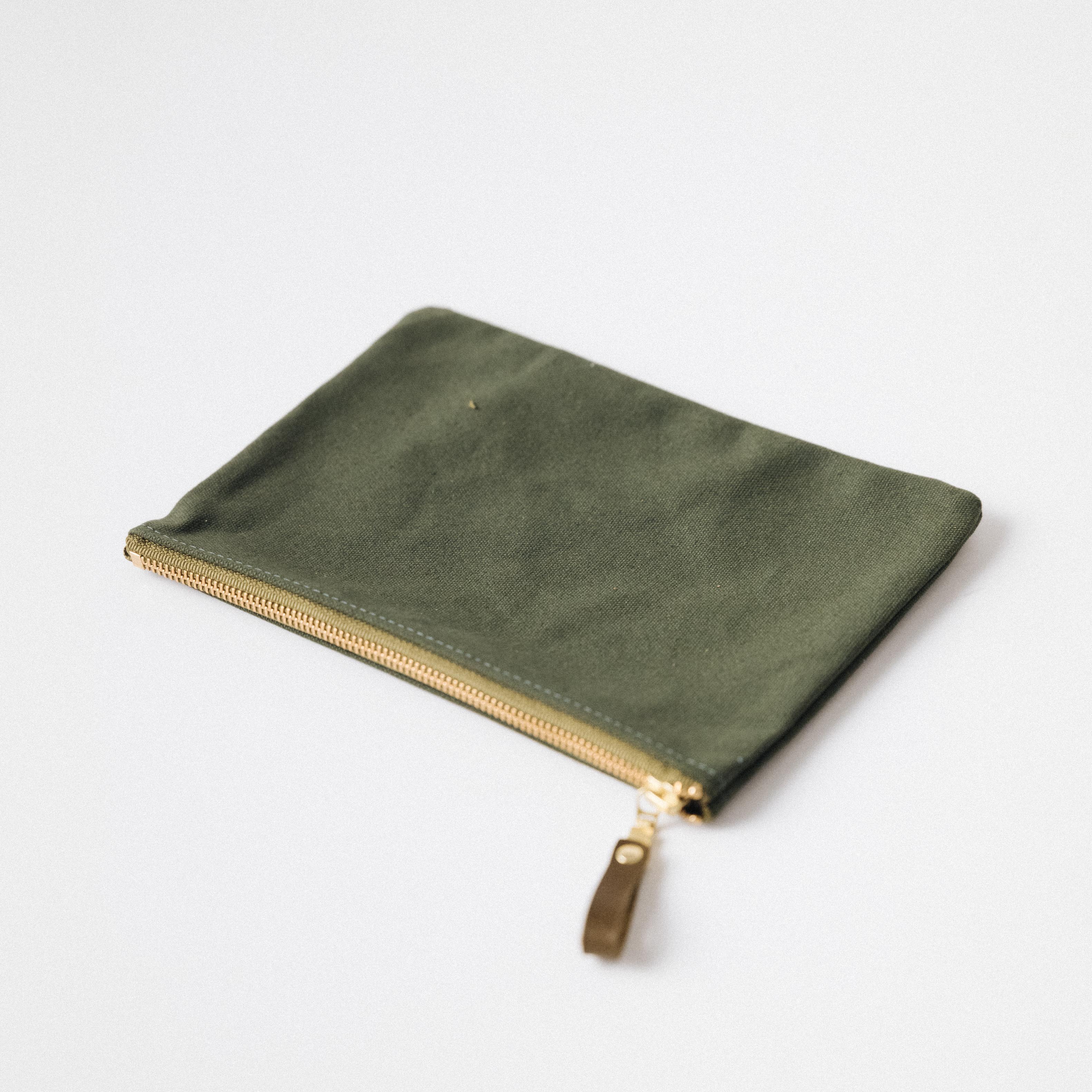 Canvas Zip Pouch