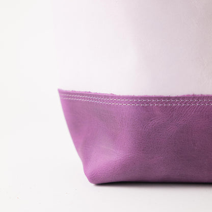 Scratch-and-Dent Pearl &amp; Amethyst Panel Tote