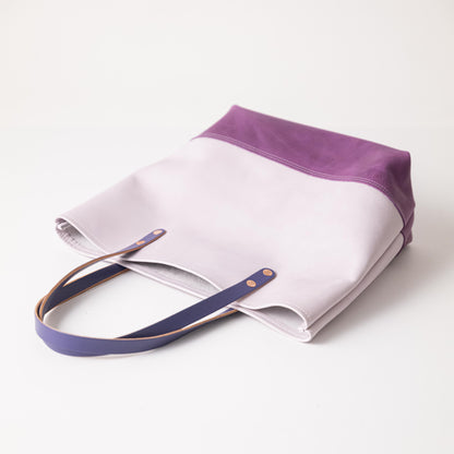 Scratch-and-Dent Pearl &amp; Amethyst Panel Tote