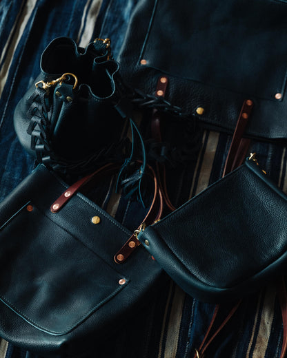 Scratch-and-Dent Dark Teal Bulldog Mini Crossbody Bag