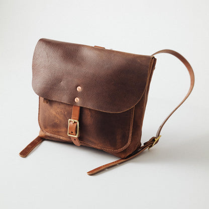 Tan Kodiak Leather Backpack