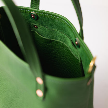 Olive Cypress Bucket Tote