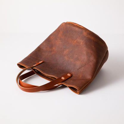 Scratch-and-Dent Cobalt Bulldog Bucket Tote