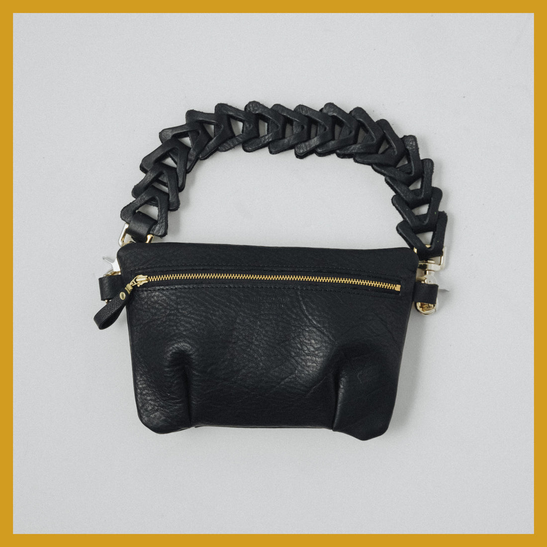 Scratch-and-Dent Black Cypress Belt Bag