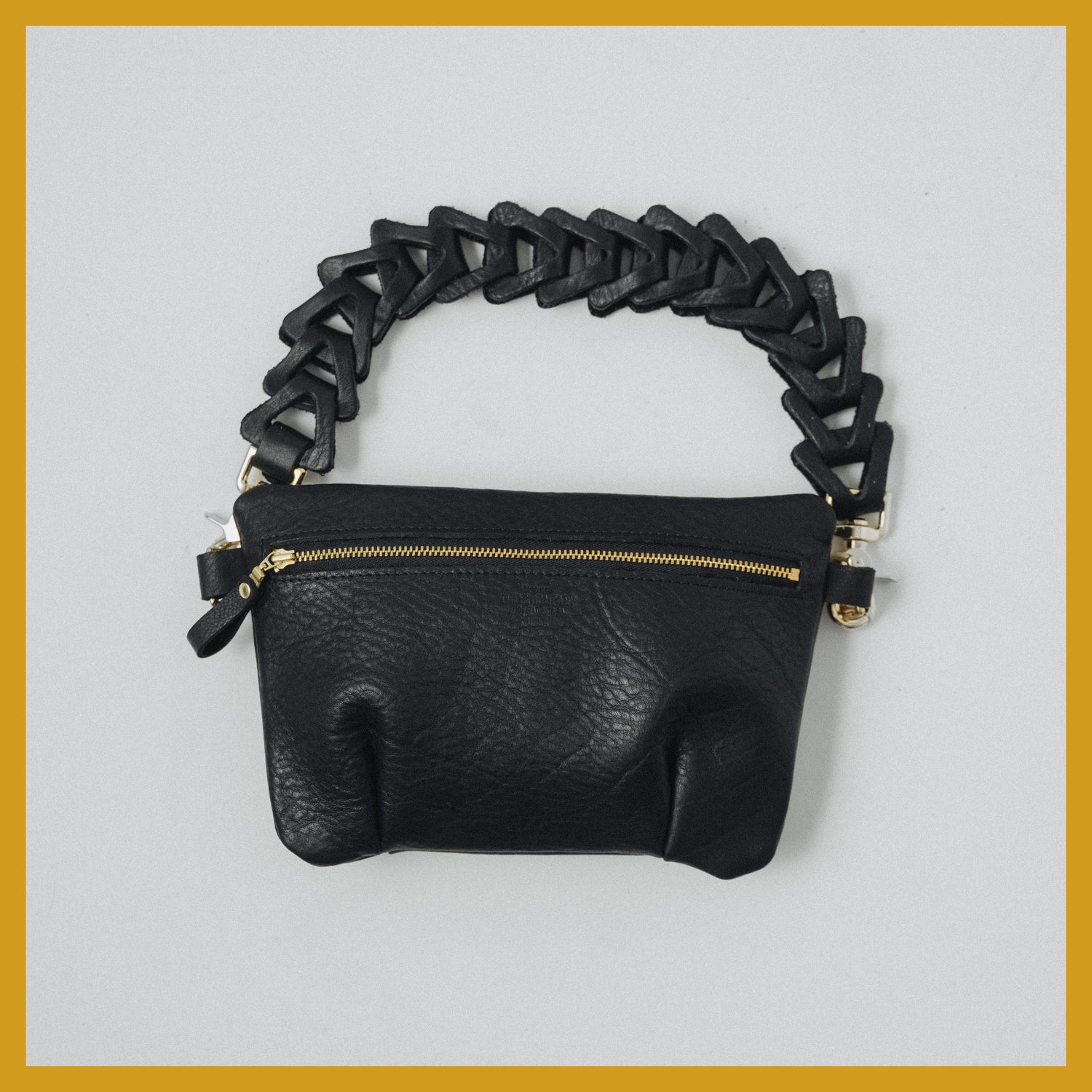 Scratch-and-Dent Black Cypress Belt Bag