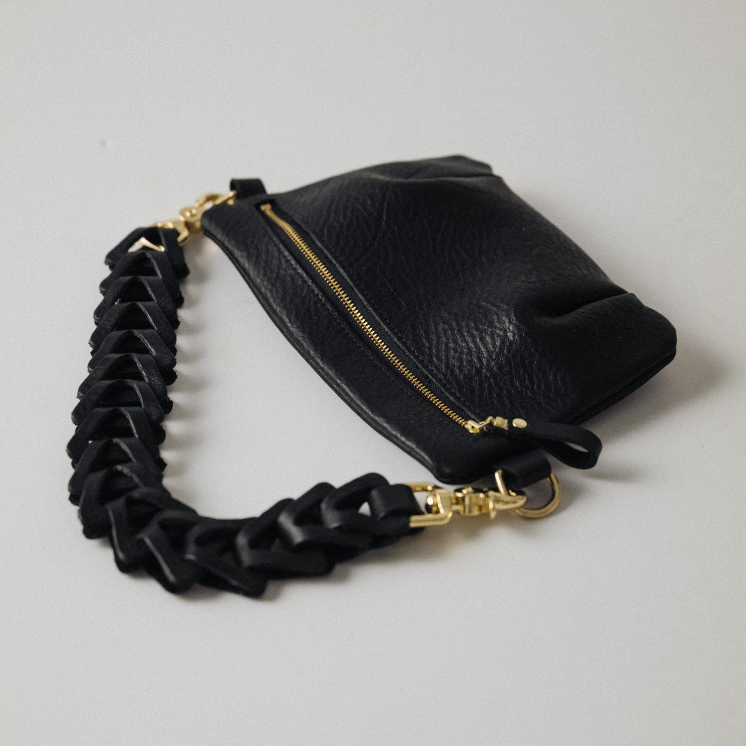 Scratch-and-Dent Black Cypress Belt Bag