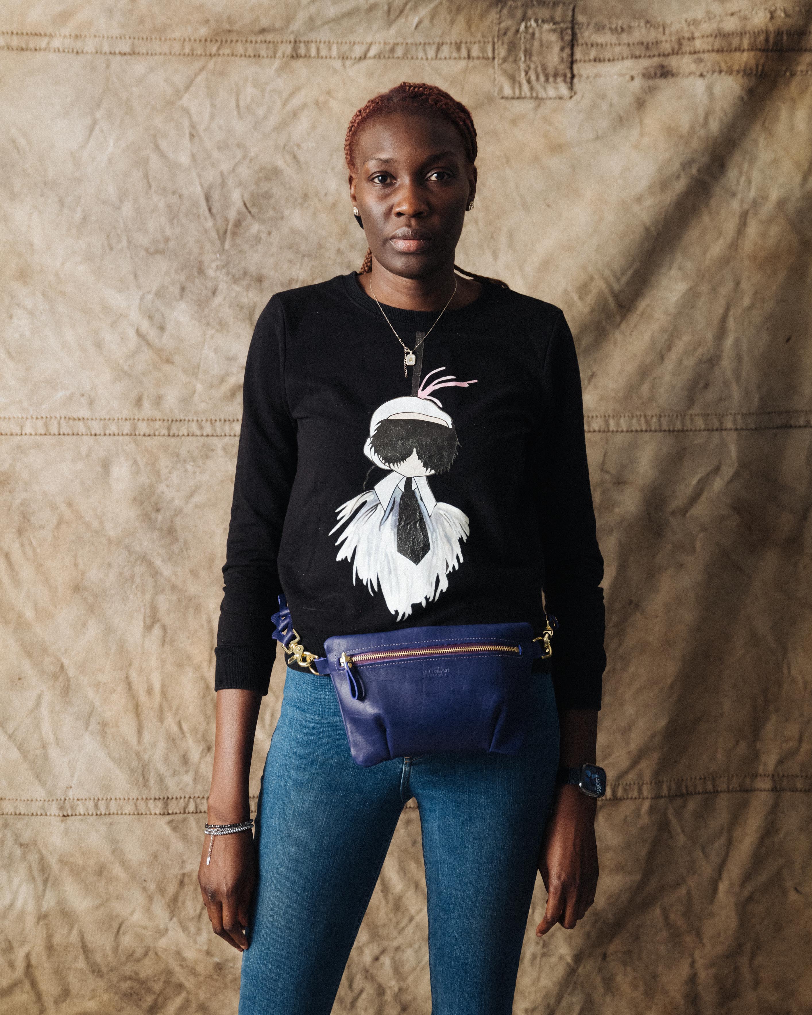 Scratch-and-Dent Violet Cypress Belt Bag