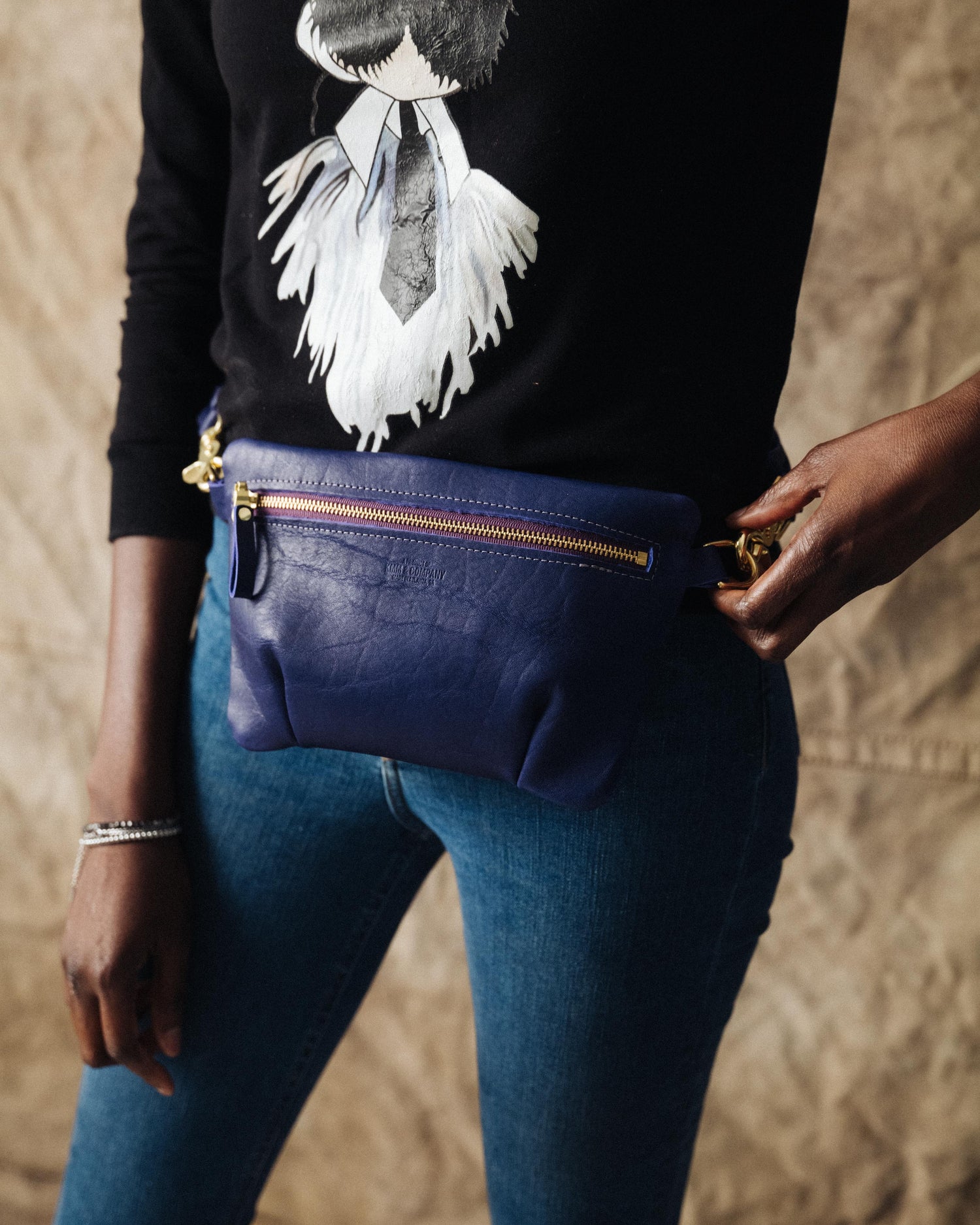 Scratch-and-Dent Violet Cypress Belt Bag