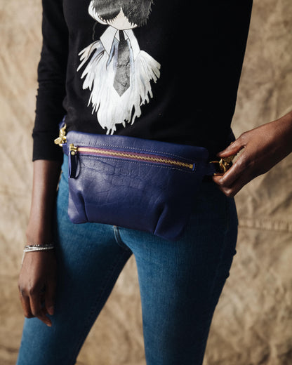 Scratch-and-Dent Violet Cypress Belt Bag