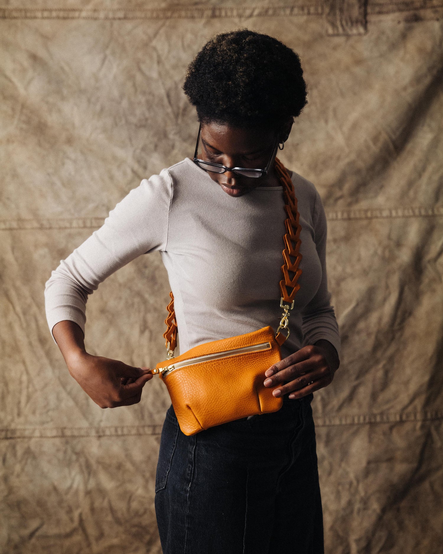 Marigold Cypress Belt Bag