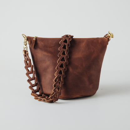 Scratch-and-Dent Fern Kodiak Zip-Top Bucket Bag