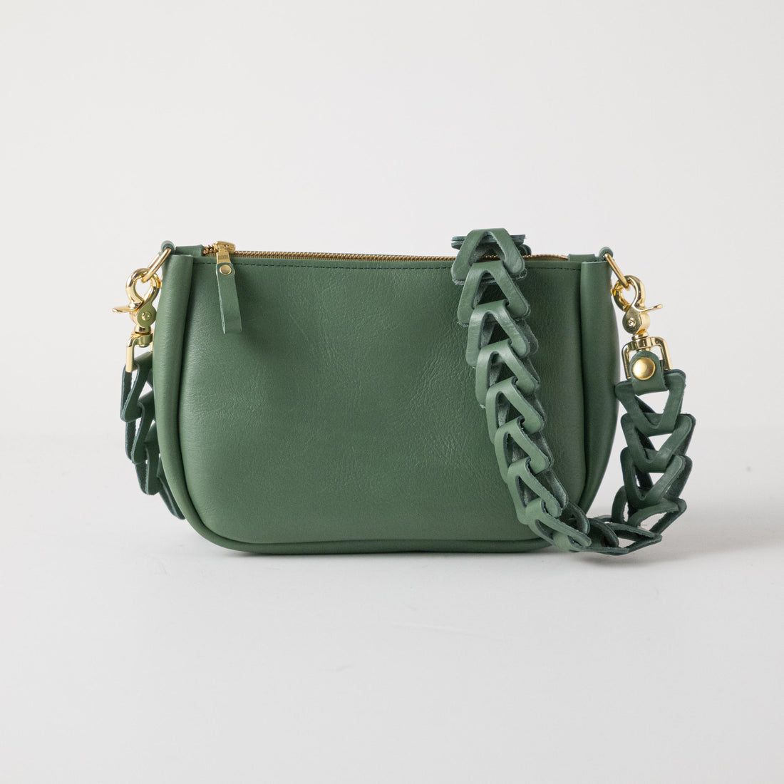 Studio Green Medium Crossbody Bag