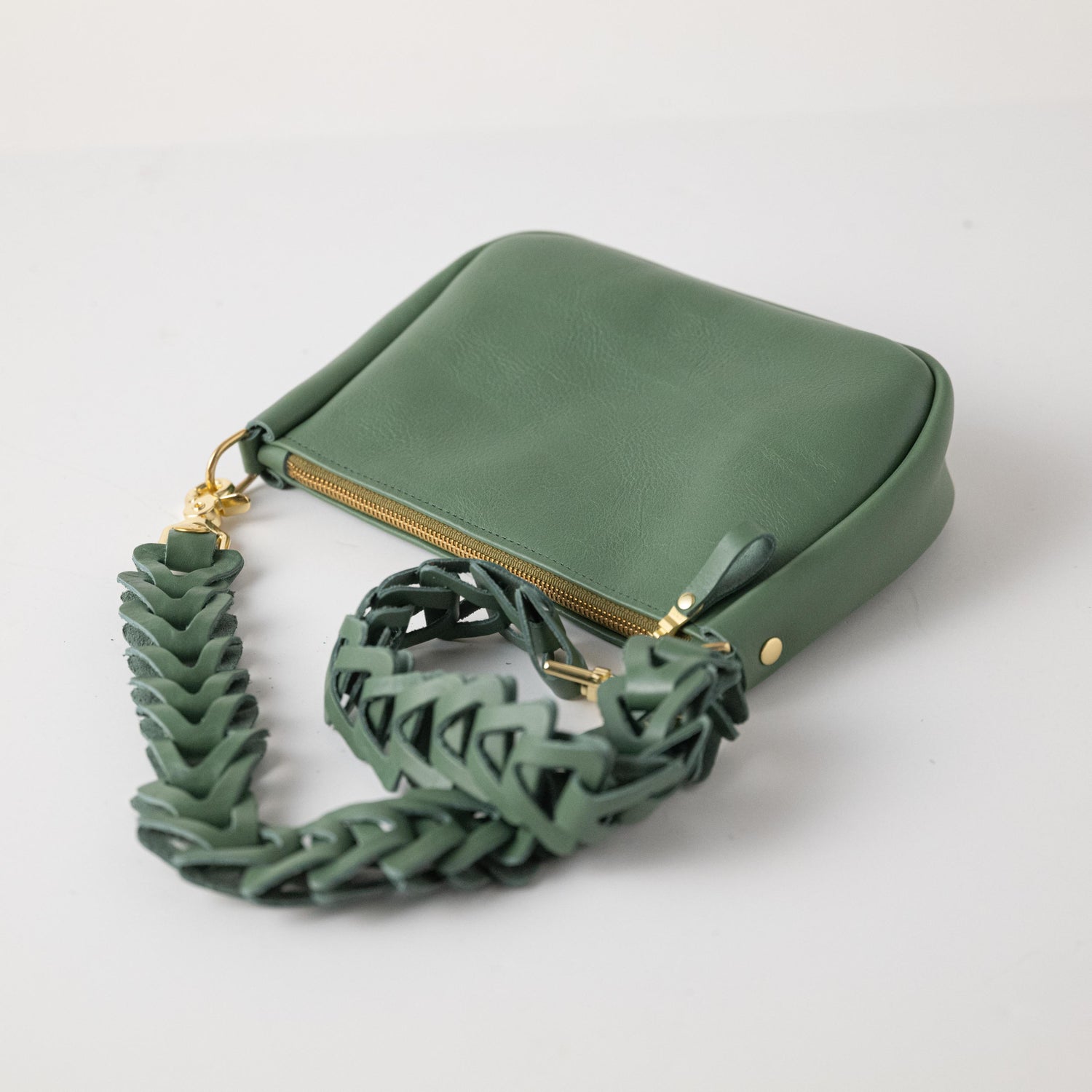 Studio Green Medium Crossbody Bag