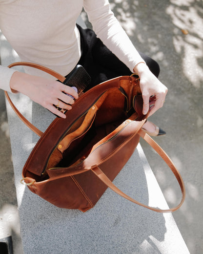 Tan Kodiak Market Tote