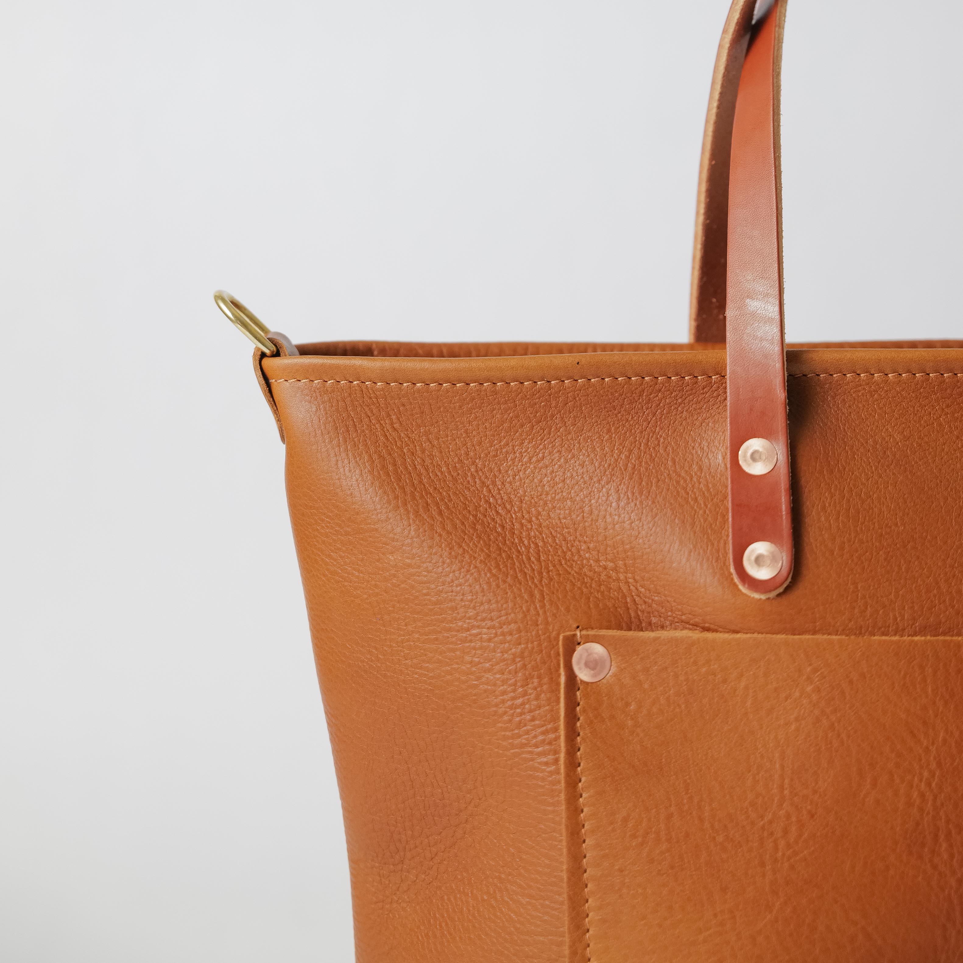 Cognac Cypress Market Tote