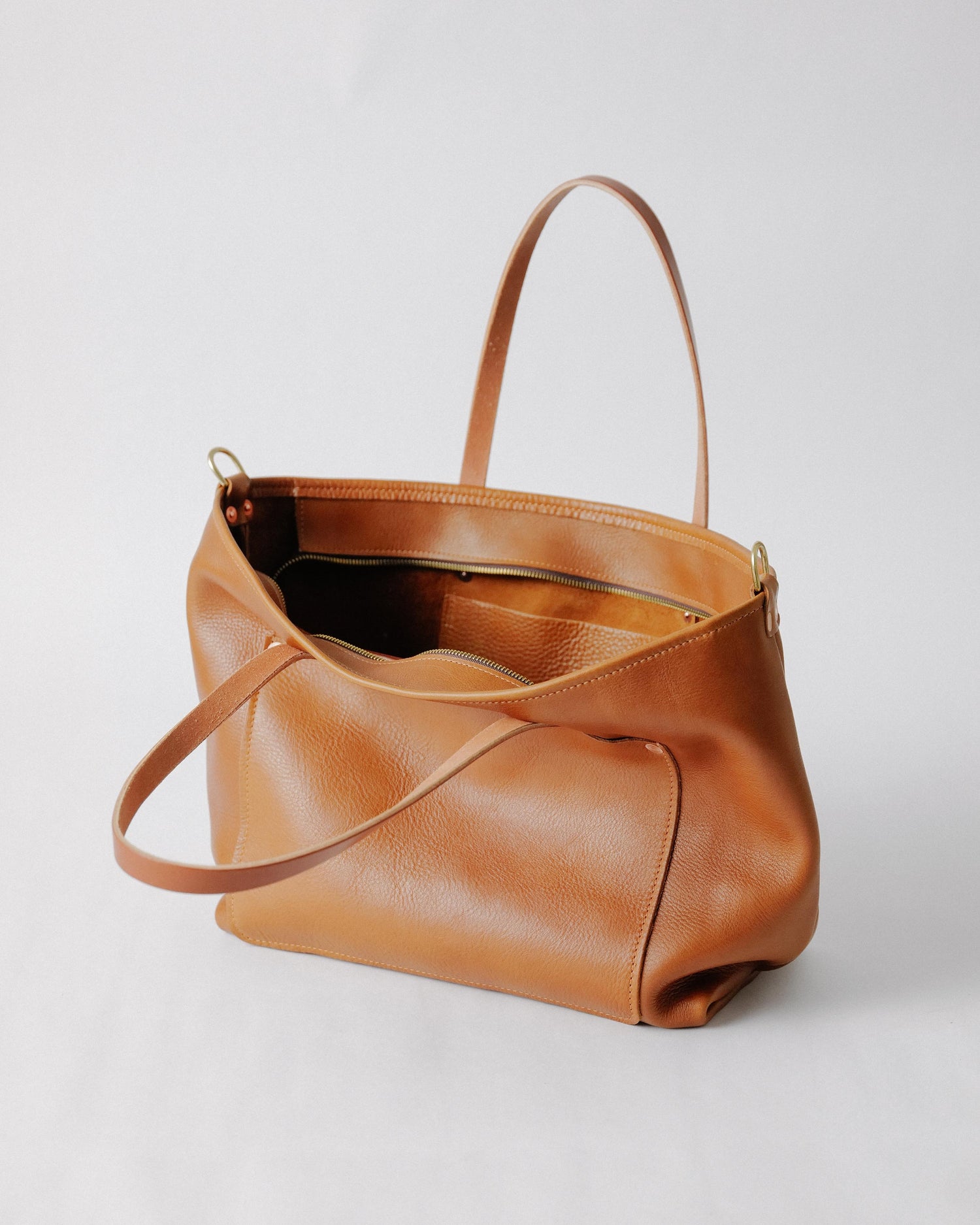 Cognac Cypress Market Tote