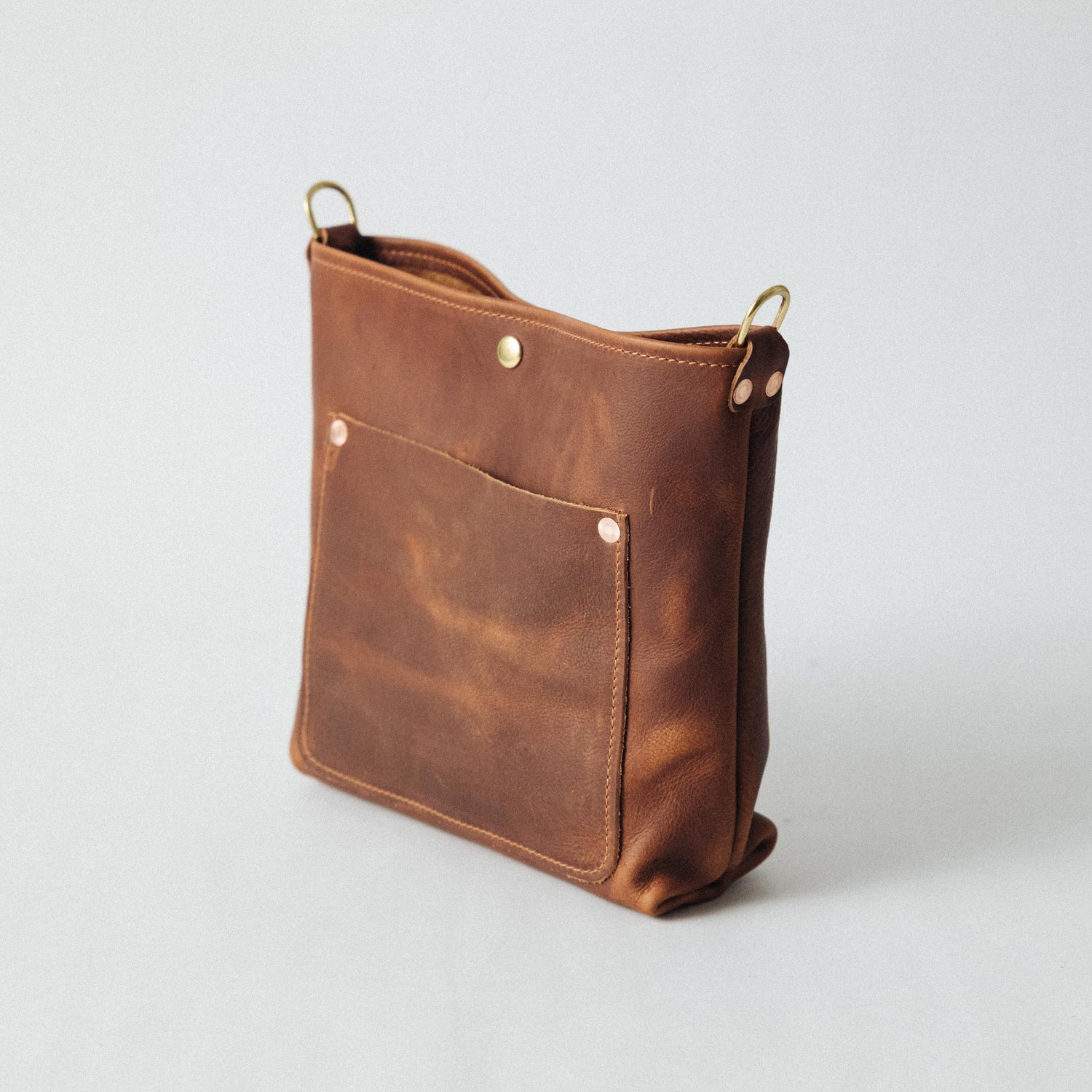 Tan Kodiak Crossbody Travel Tote