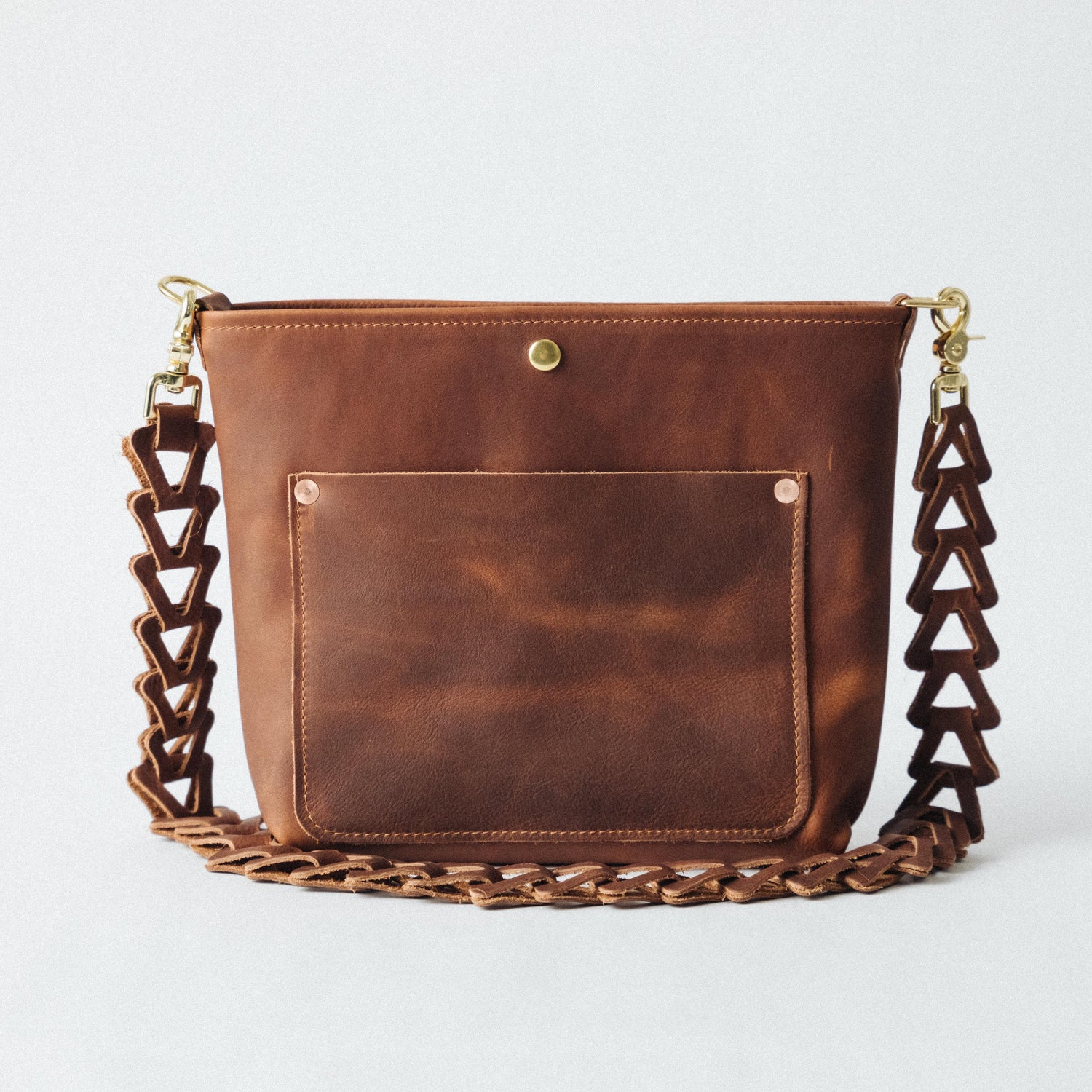 Brown Kodiak Crossbody Travel Tote