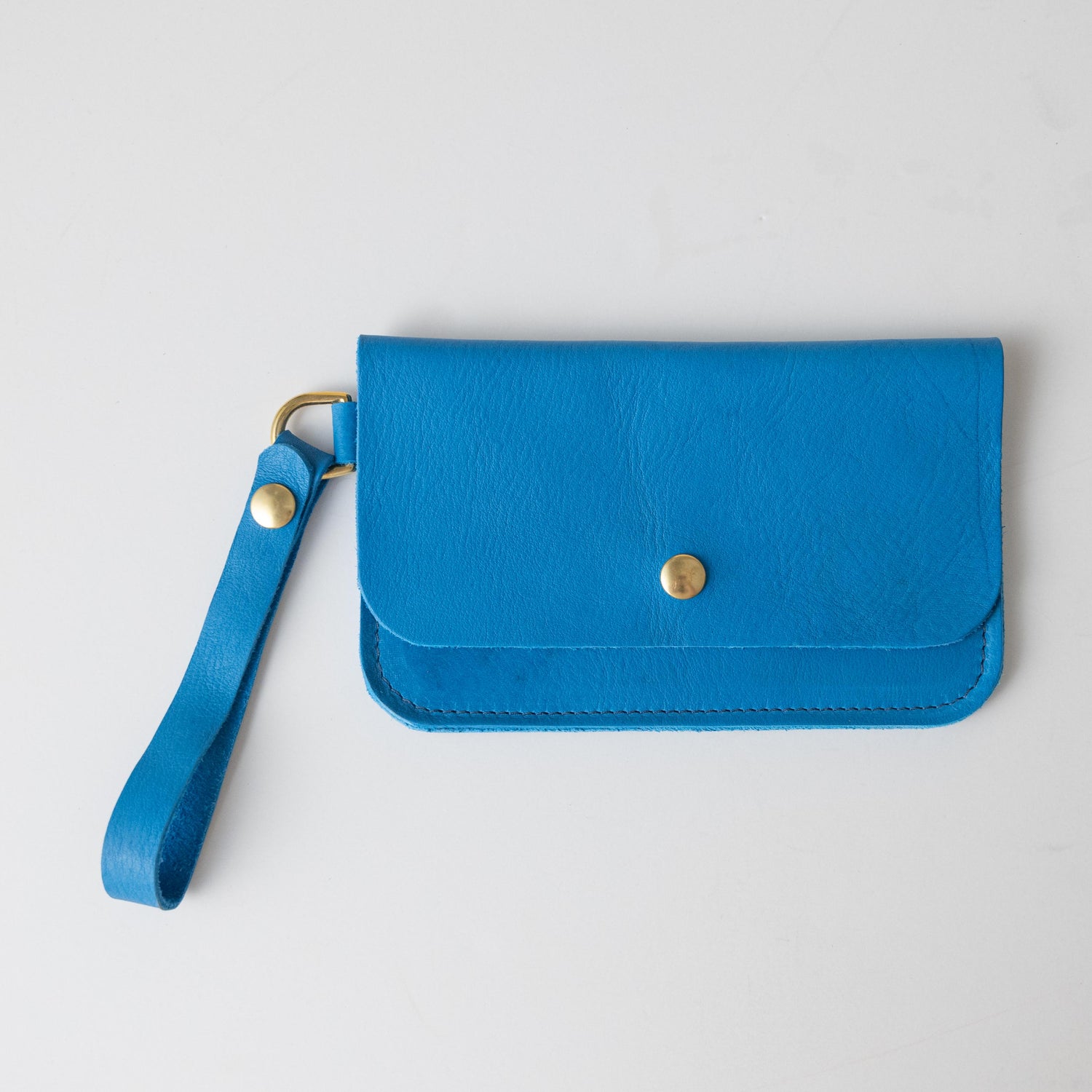 Cerulean Cypress Wristlet Clutch