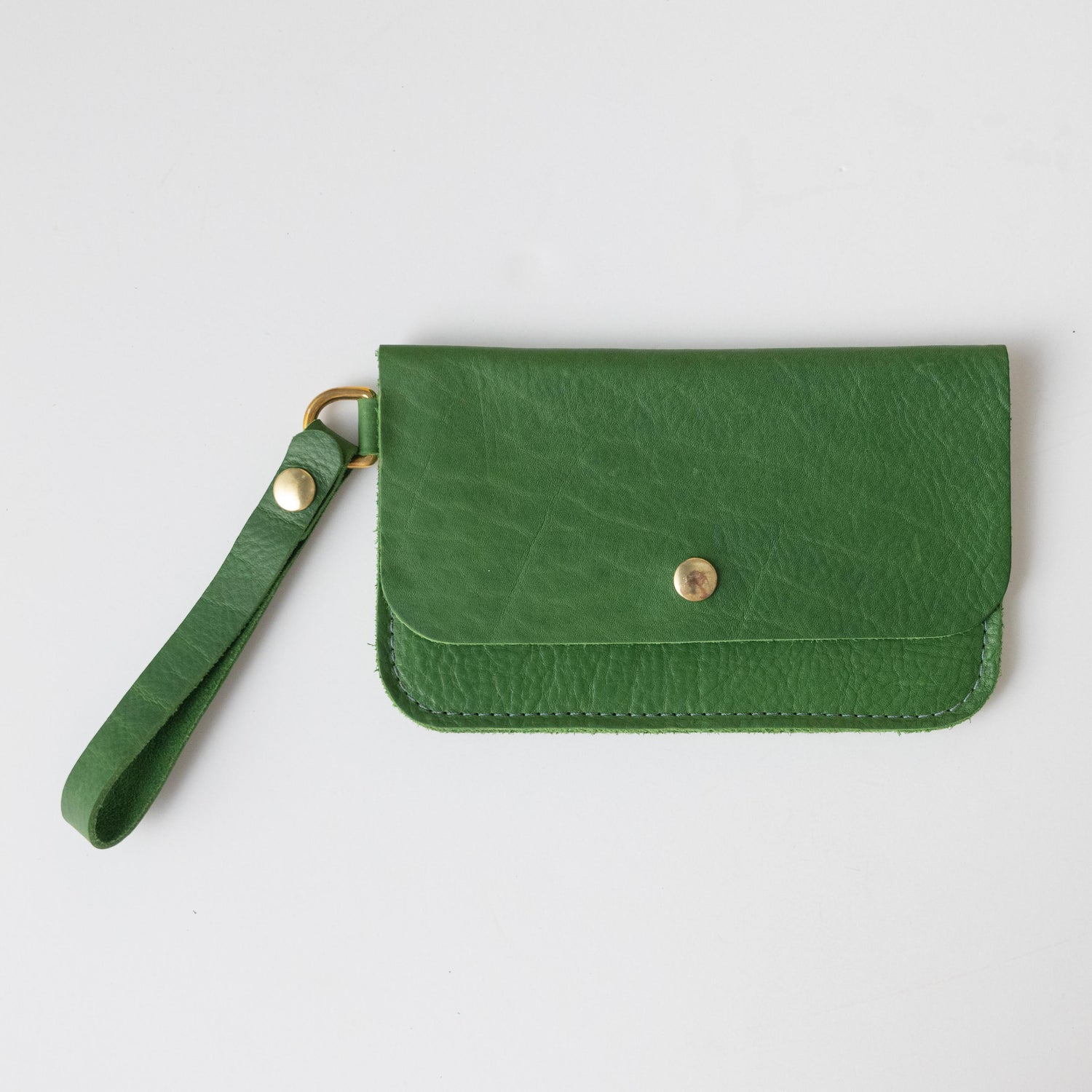 Leaf Cypress Wristlet Clutch