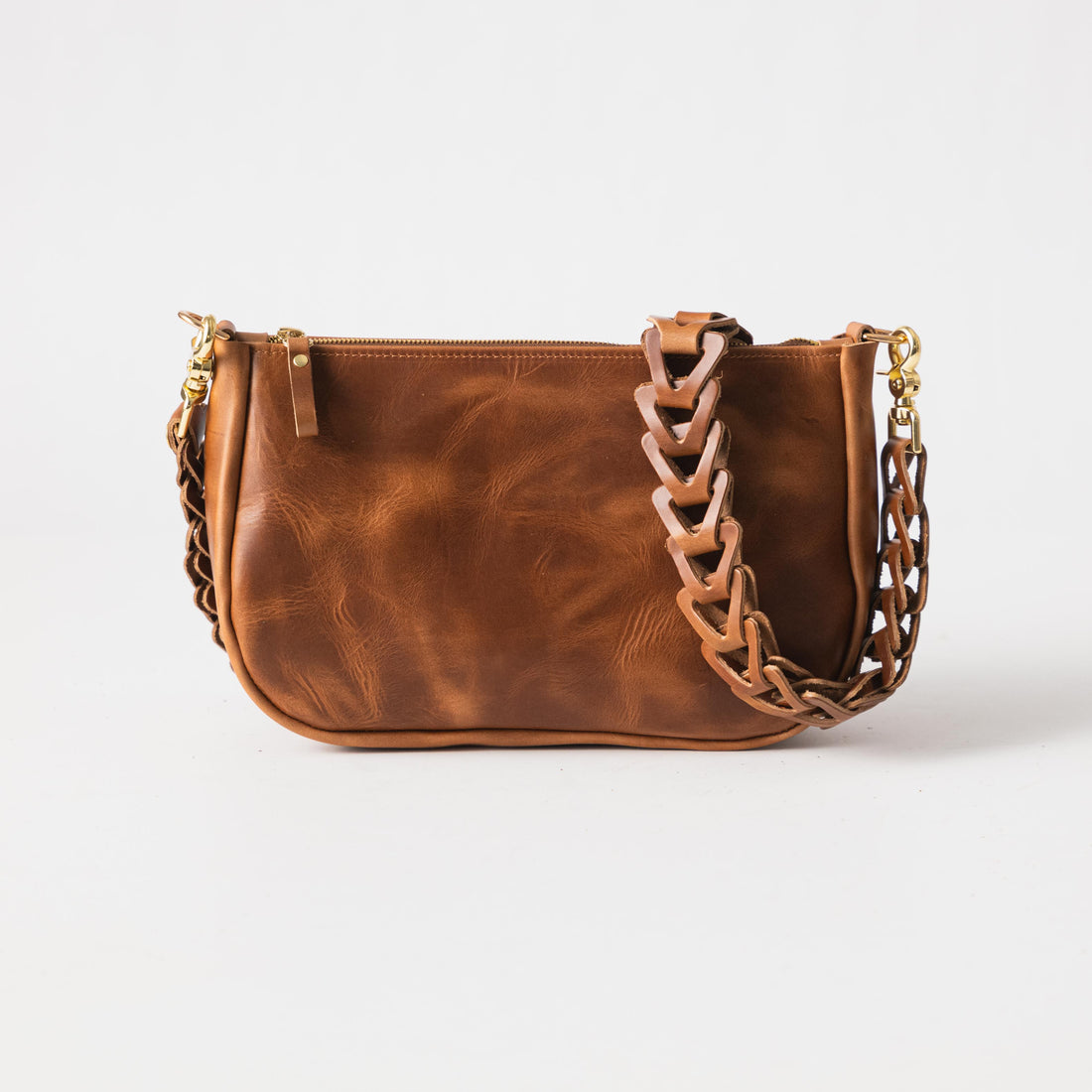 Sesame Double Shot Medium Crossbody Bag