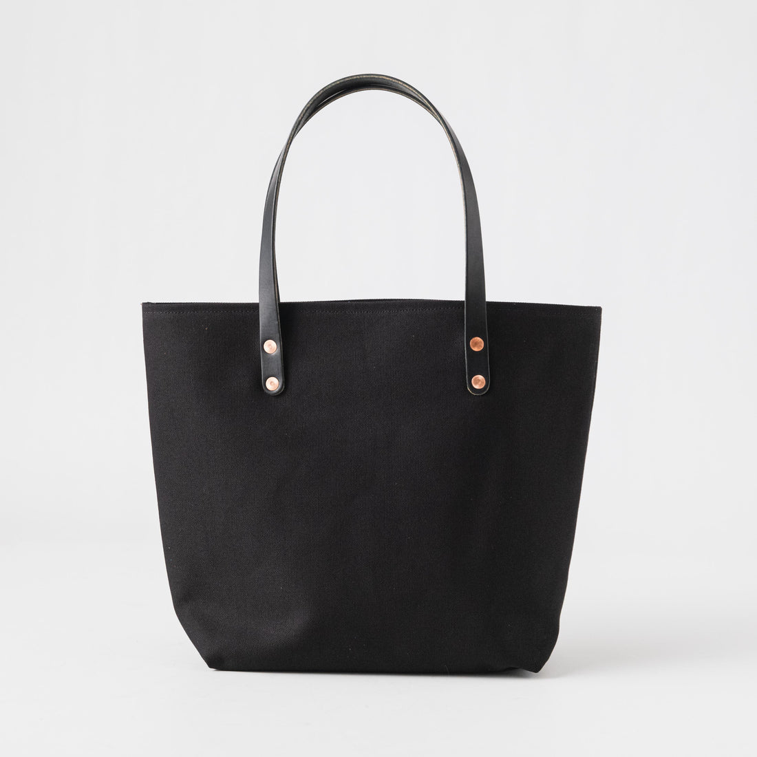 Black Canvas Tote