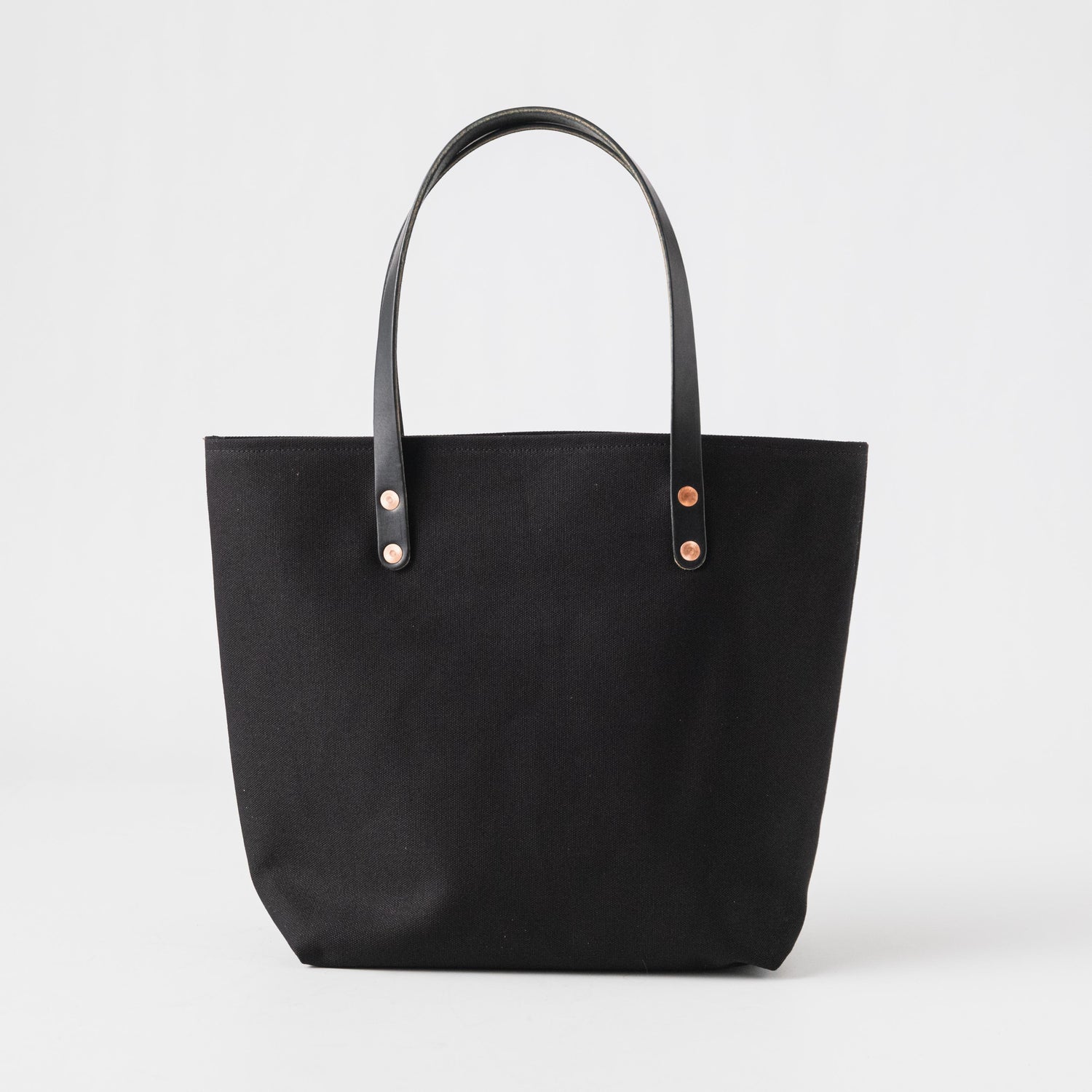 Black Canvas Tote