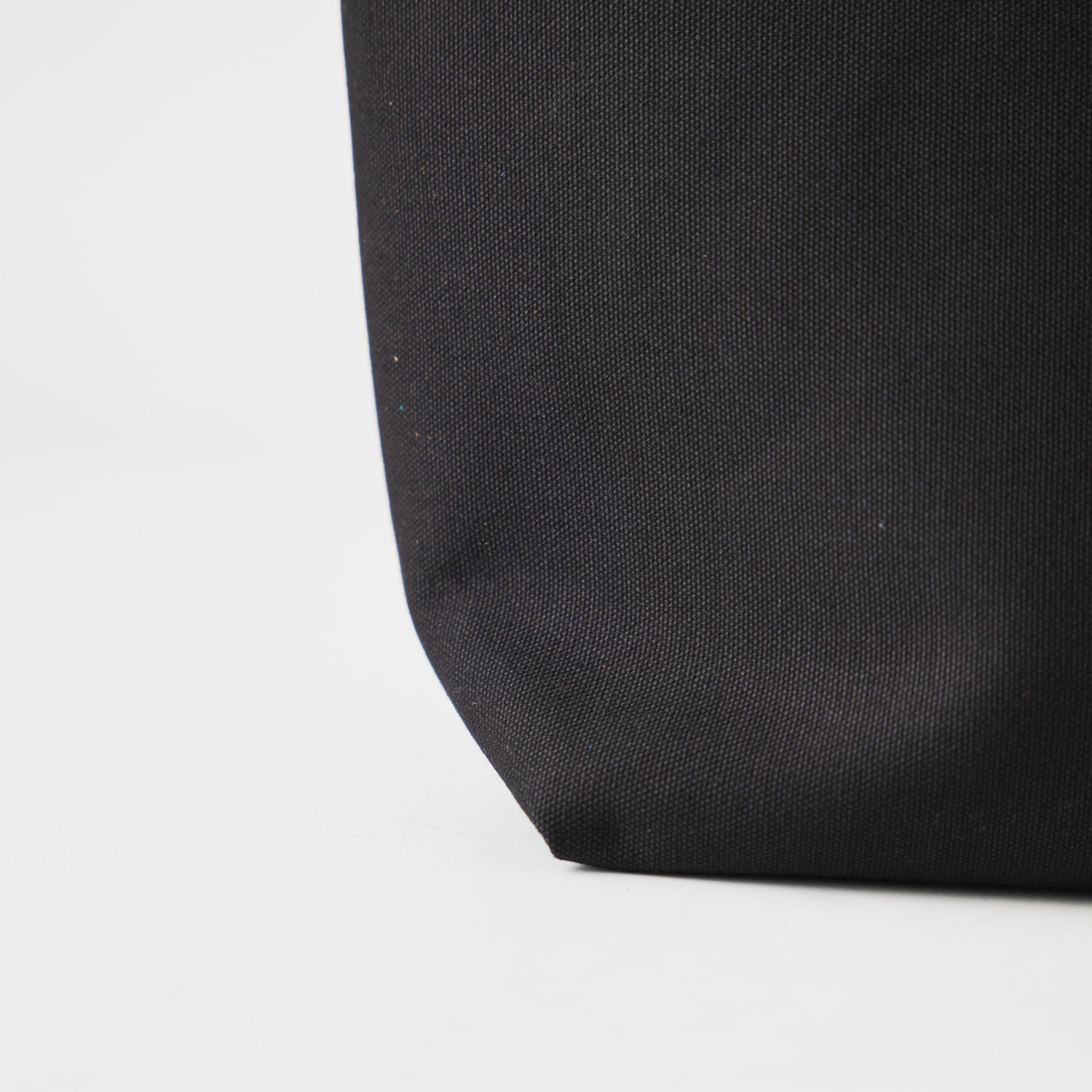 Black Canvas Tote