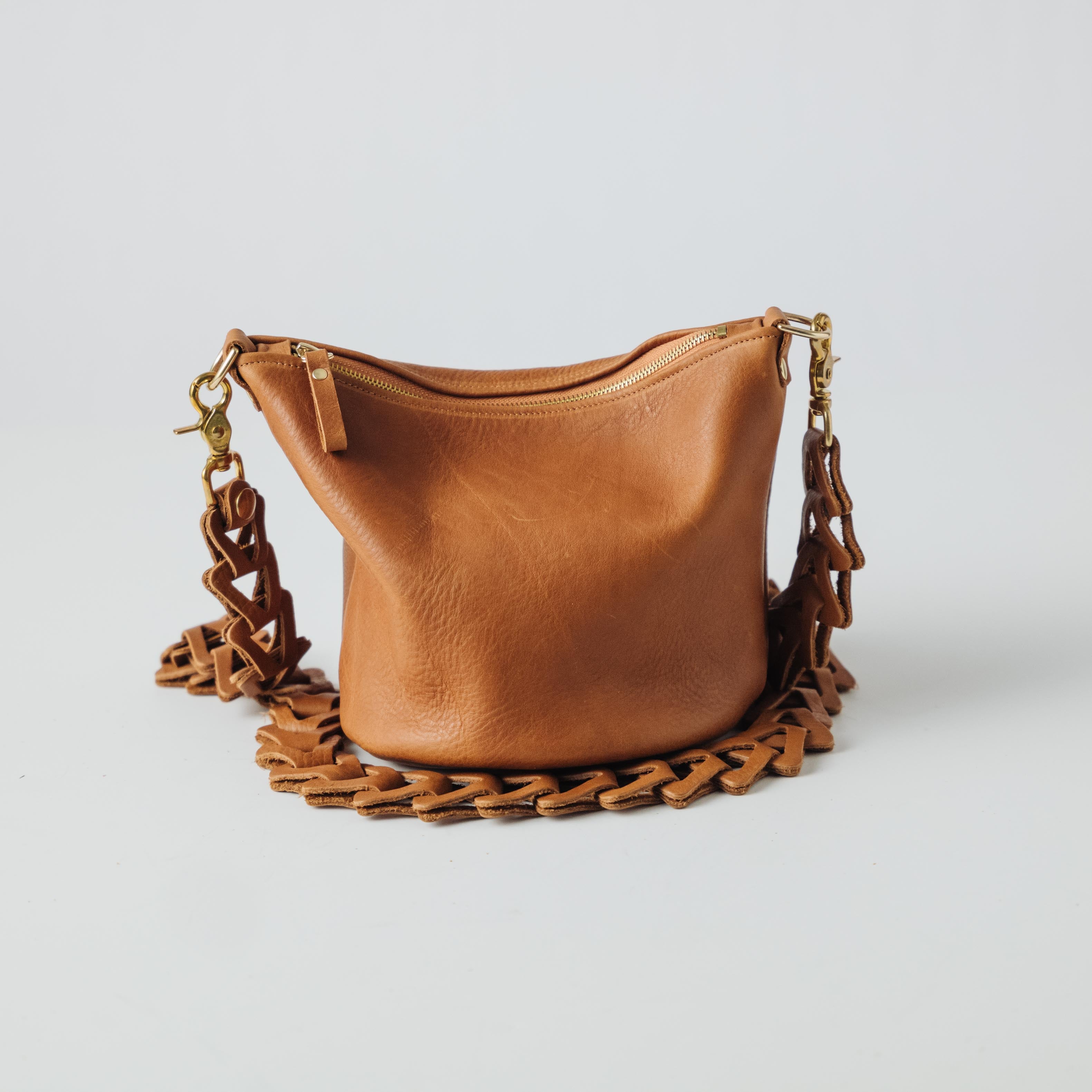 Cypress Mini Zip-Top Bucket Bag