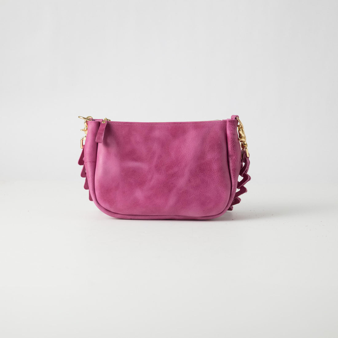 Pink Bulldog Mini Crossbody Bag