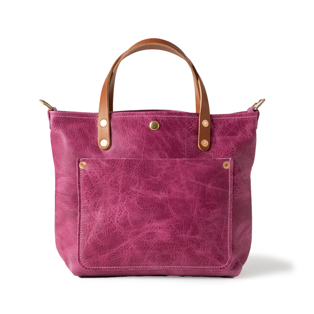 Pink Bulldog Mini Travel Tote