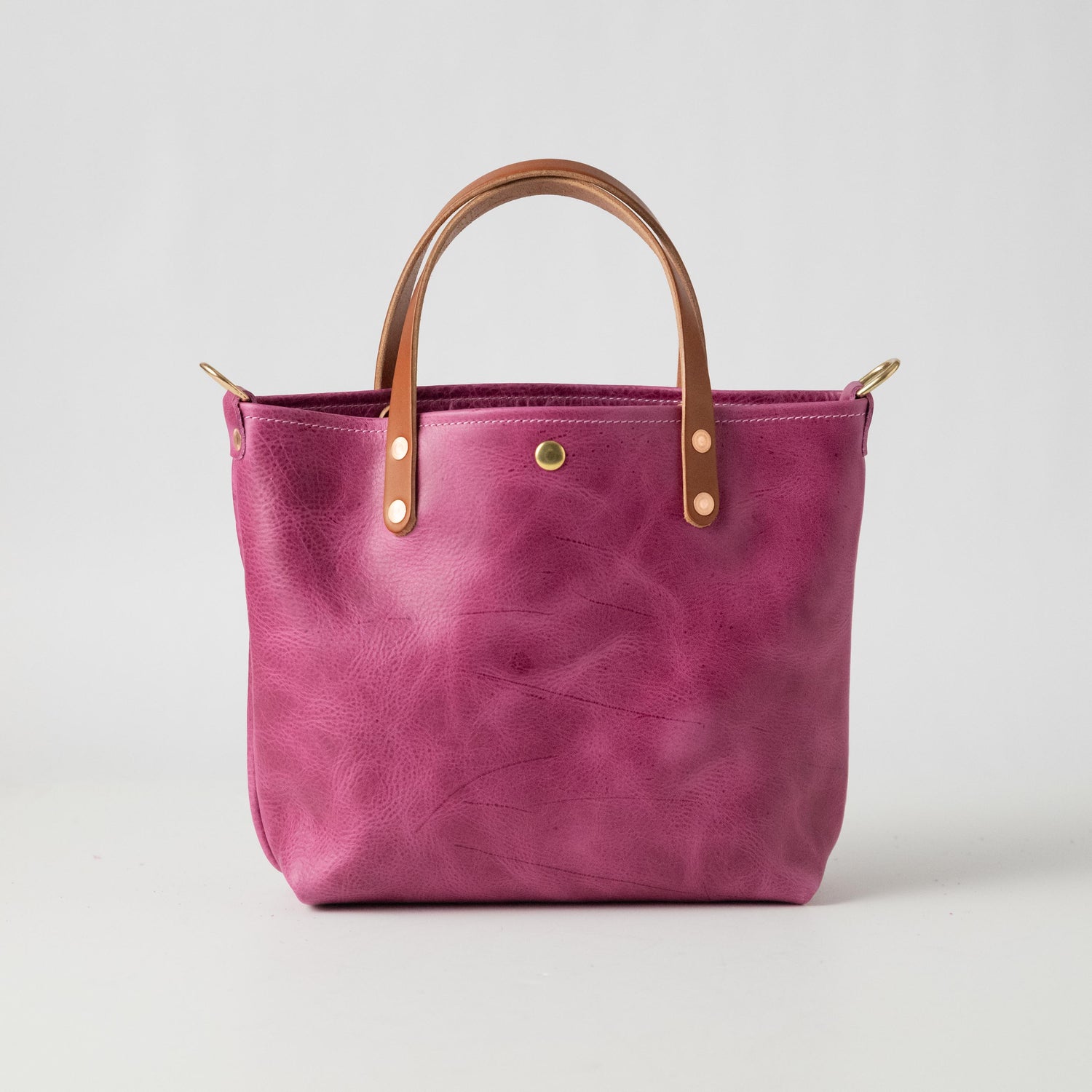 Pink Bulldog Mini Travel Tote