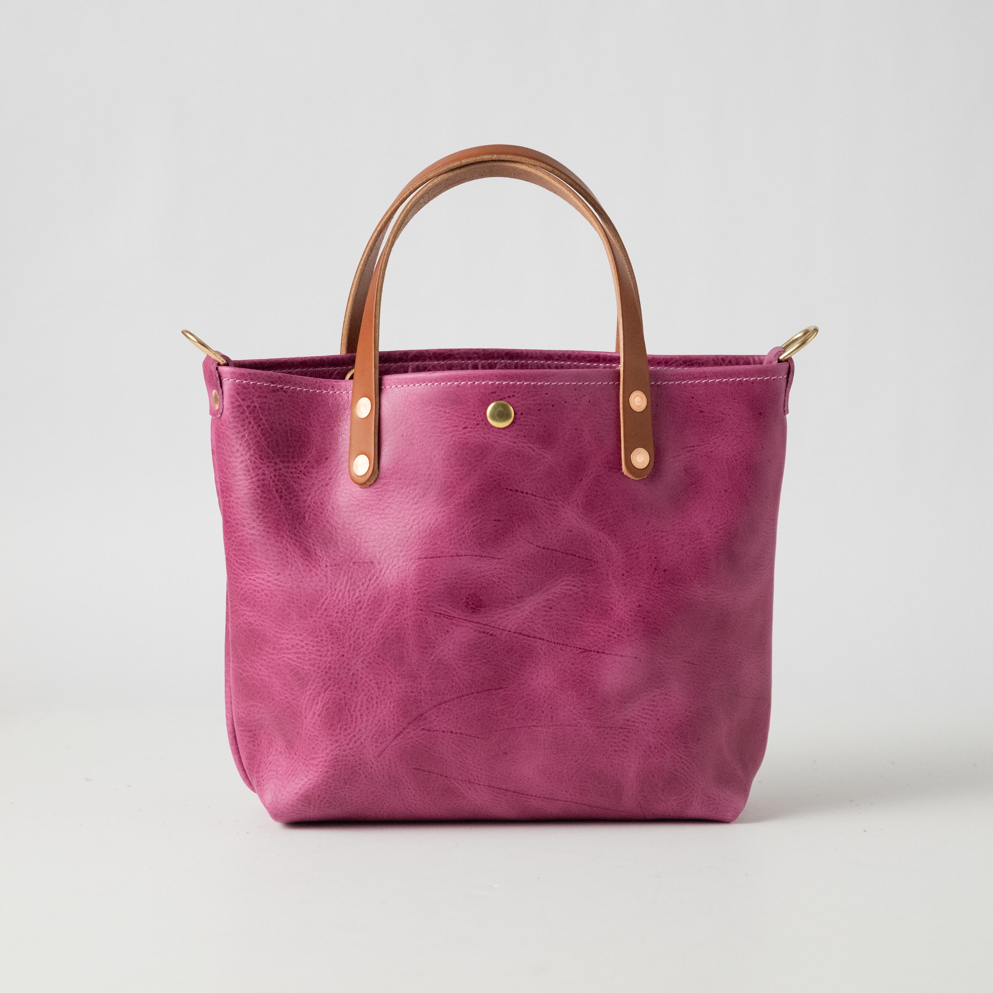 Pink Bulldog Mini Travel Tote